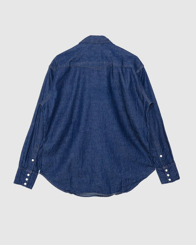 Denim Western Shirt One Wash