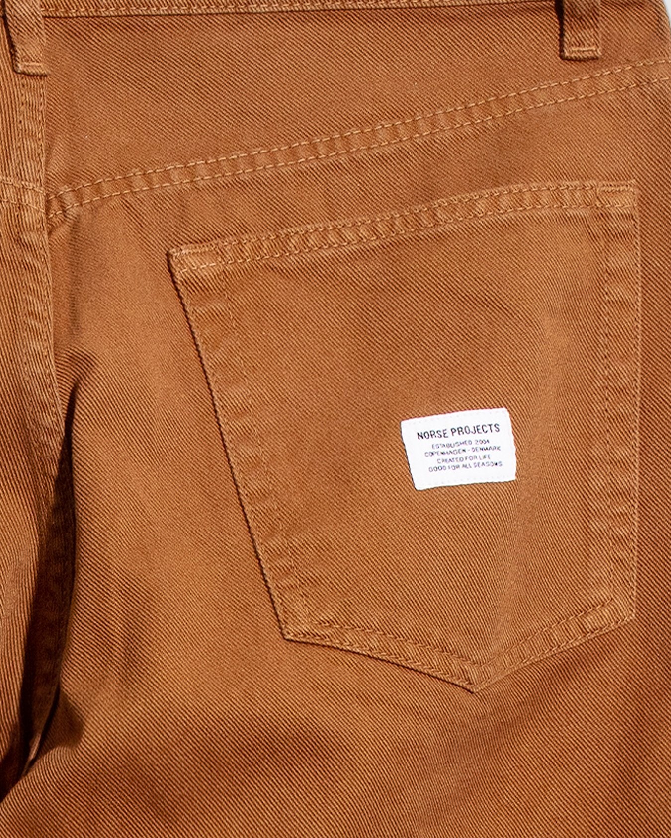 Mogens Relaxed 5 Pocket Heavy Twill - Duck