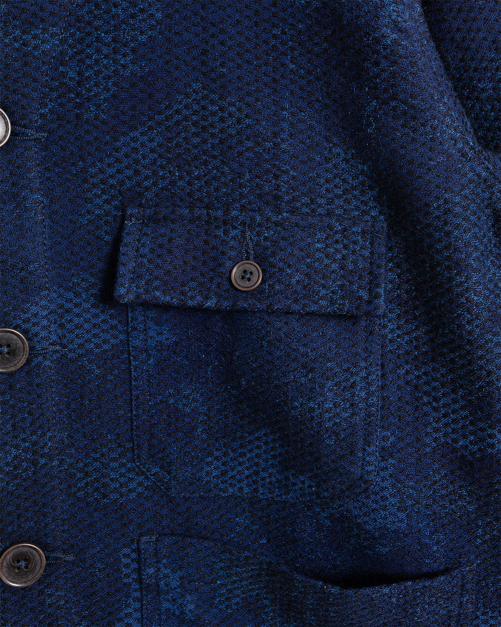 Cabin Jacket Denim Camo Black/Indigo