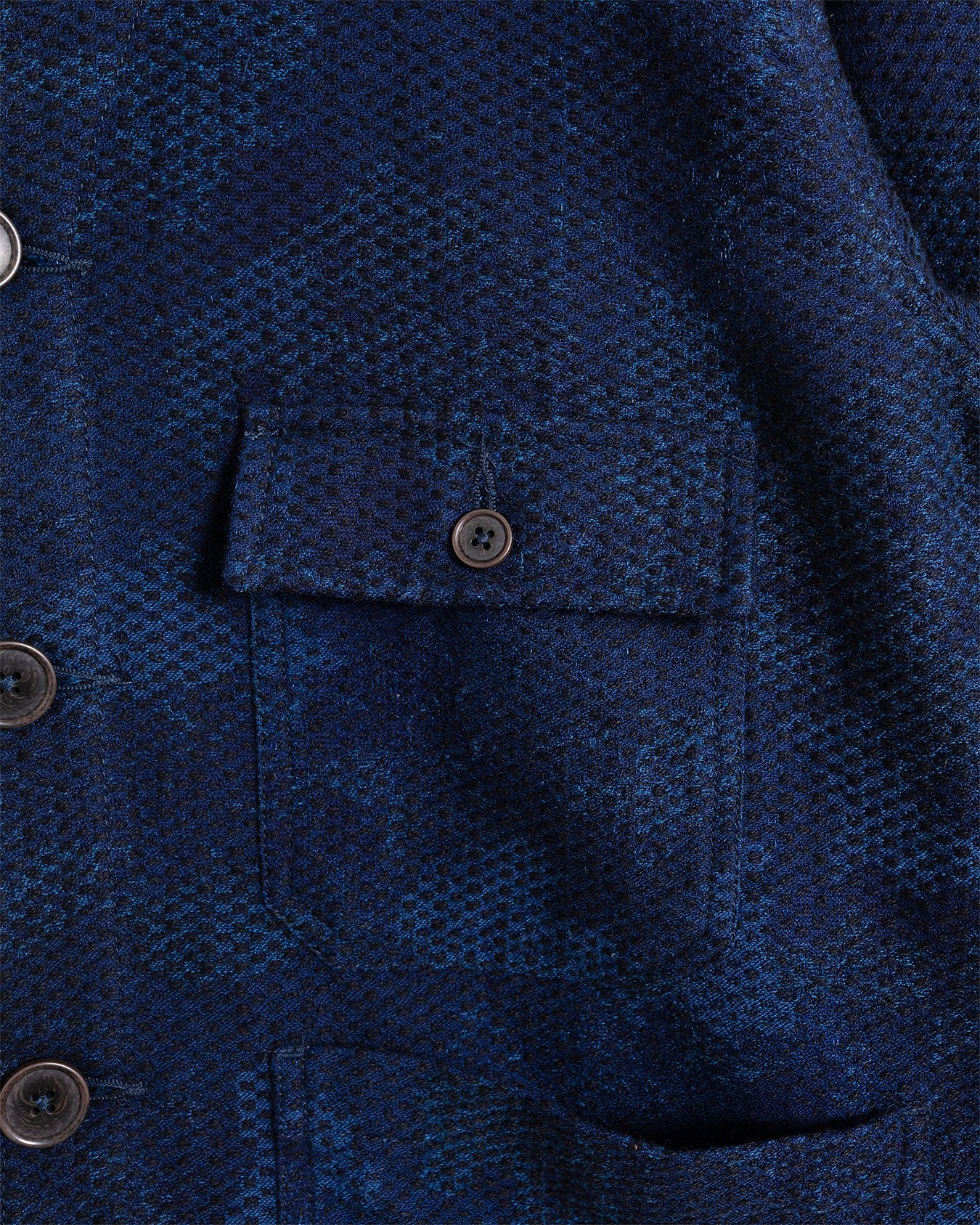Cabin Jacket Denim Camo Black/Indigo