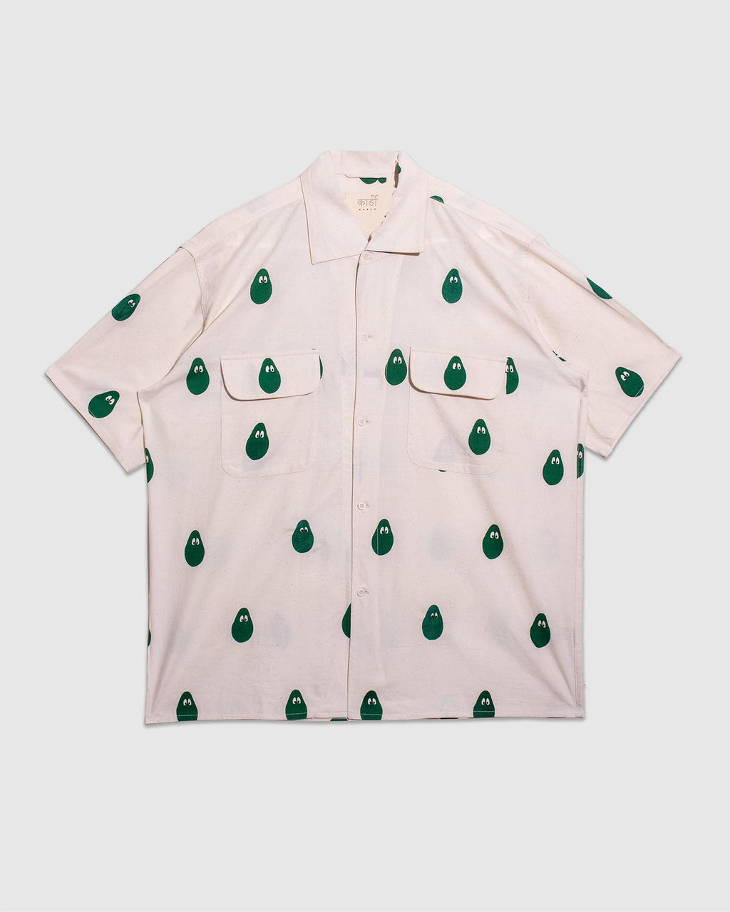 Khadi Hand Spun Milano Avacado Shirt