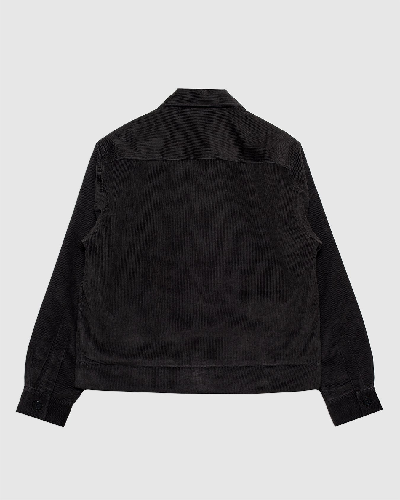 Bodhi 4 Button Quilted Jacket Dark Green Corduroy CORD14