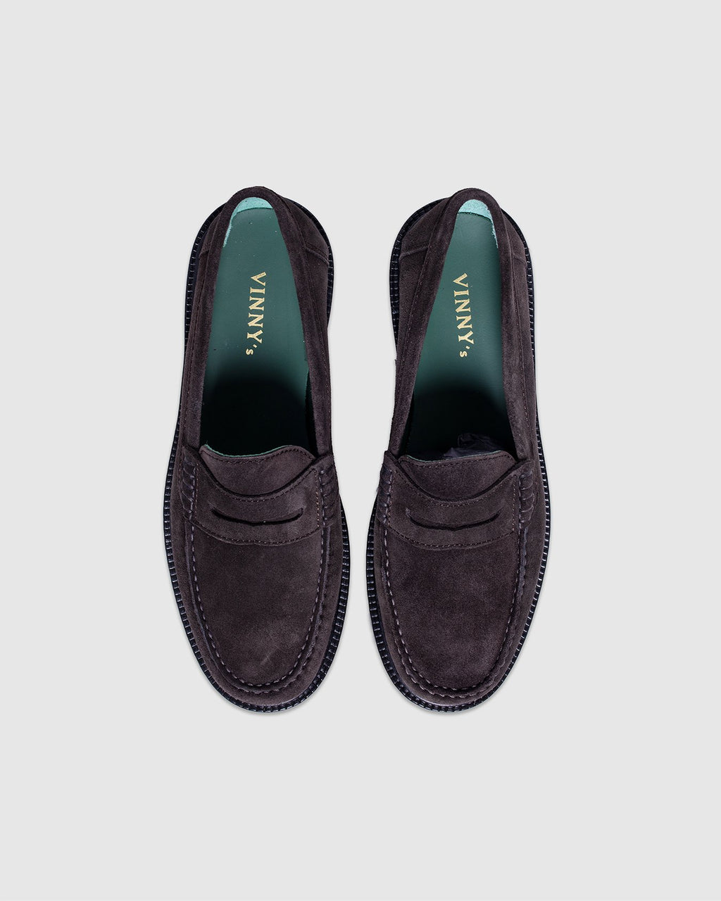 Yardee Mocassin Loafer Dark Brown Suede