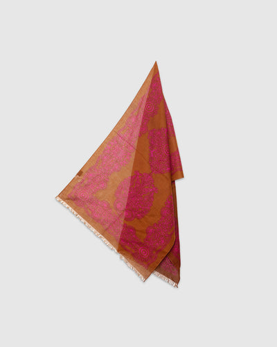 South2 West8 Cotton Gauze Stole Brown