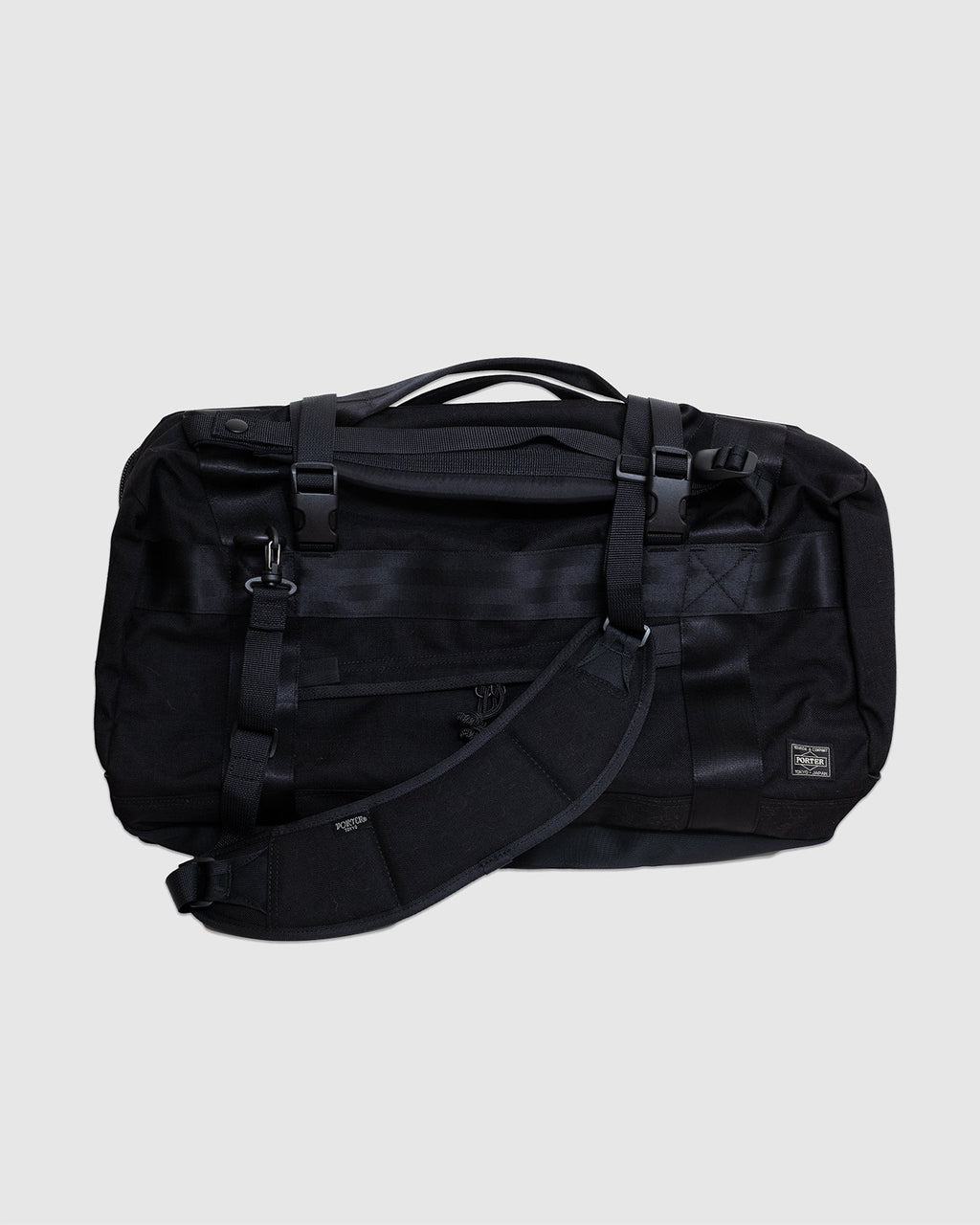 Booth Pack 3Way Duffle Bag (M) - Black