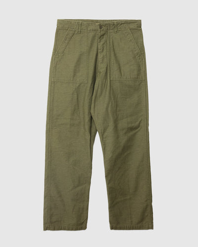 Vintage Fit Fatigue Pants Dark Olive