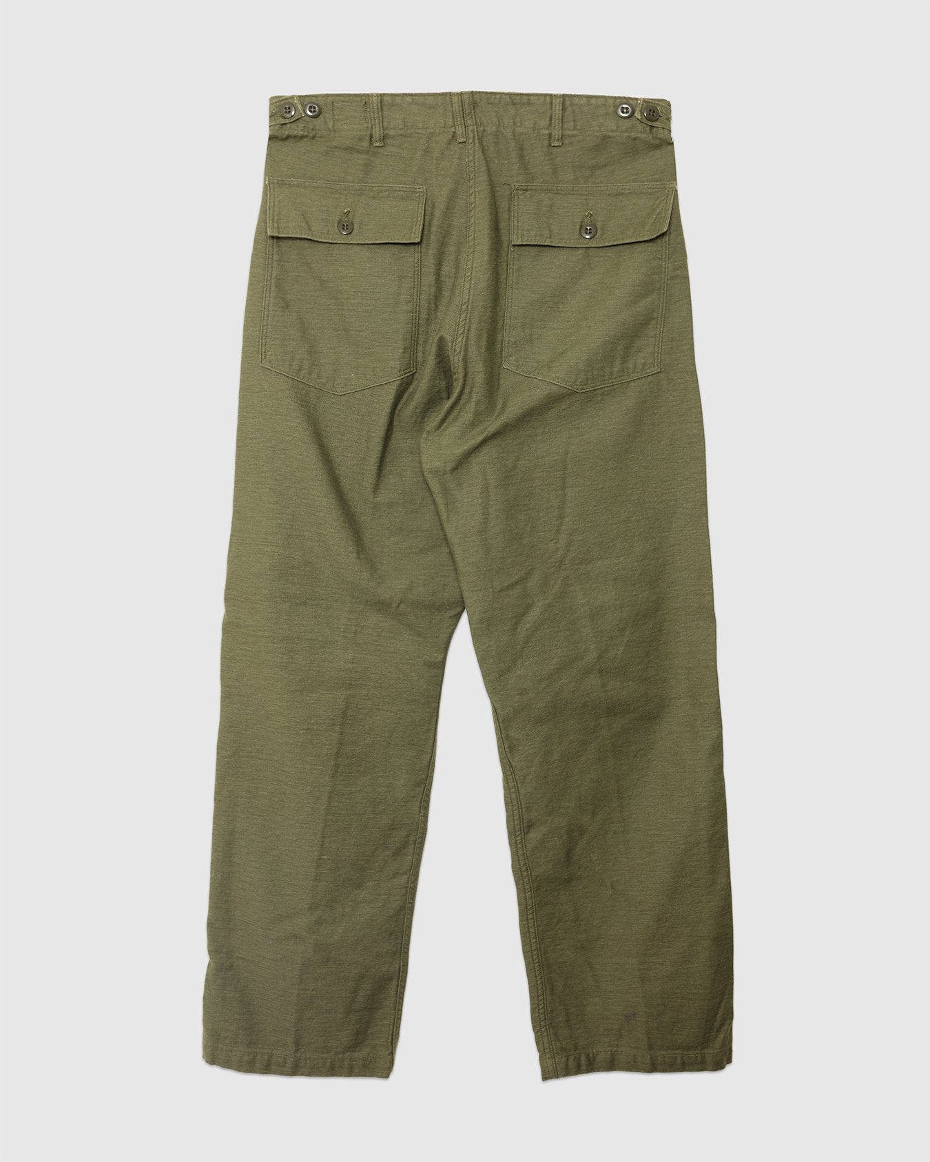 Vintage Fit Fatigue Pants Dark Olive