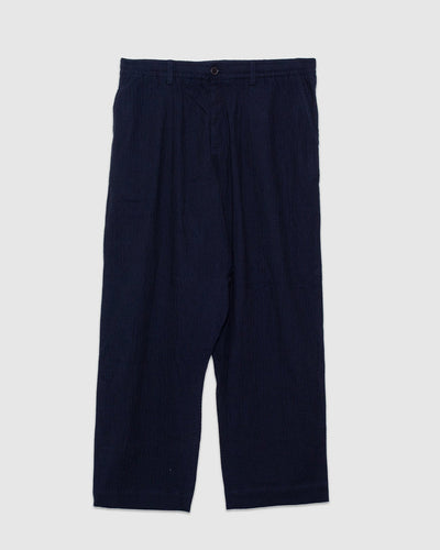 Oxford Pant in Ospina Cotton - Dark Navy