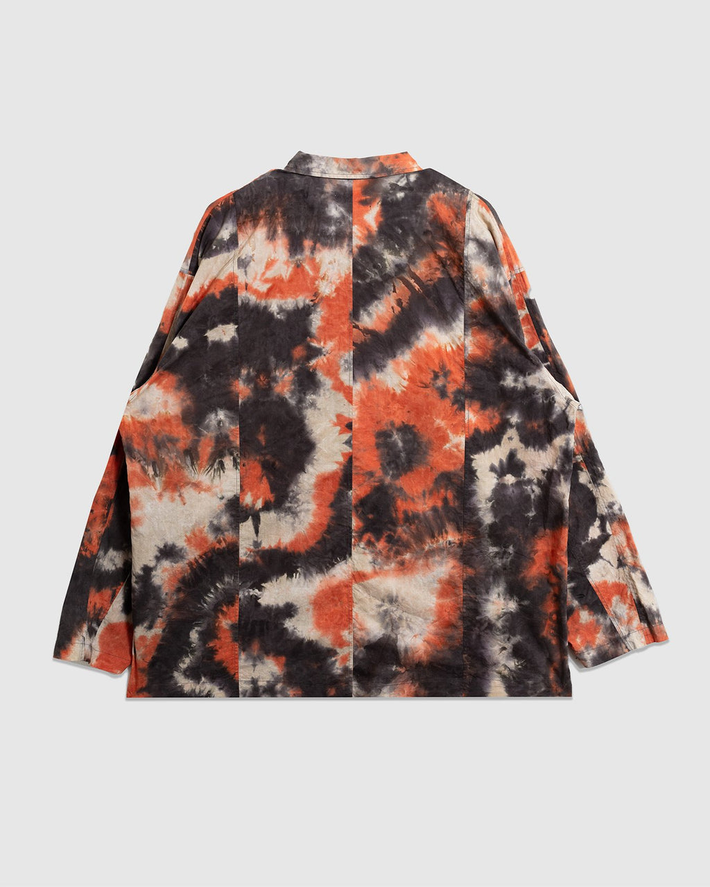 Stereo Tie Dye Shirt - Brown/Orange