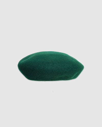 Wool Beret N.Green