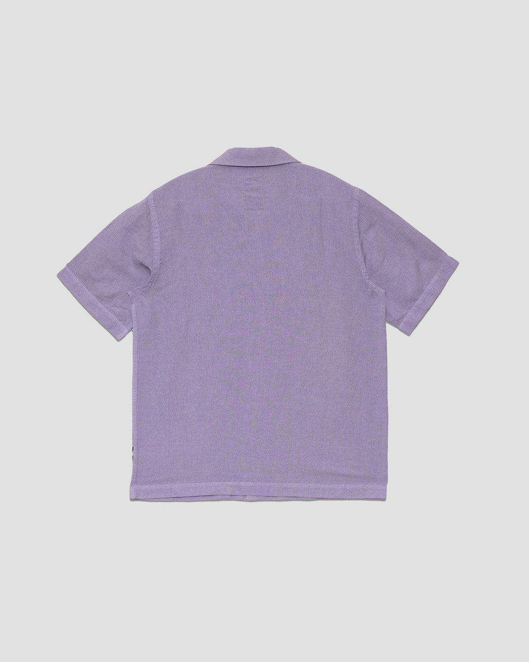 Hemp Camp Collar Shirt - Purple Ash