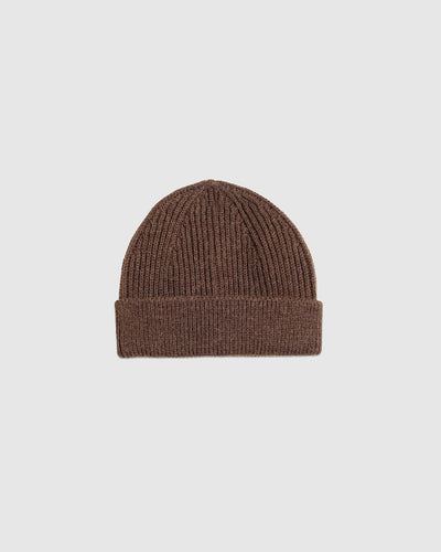Medium Beanie Natural Brown