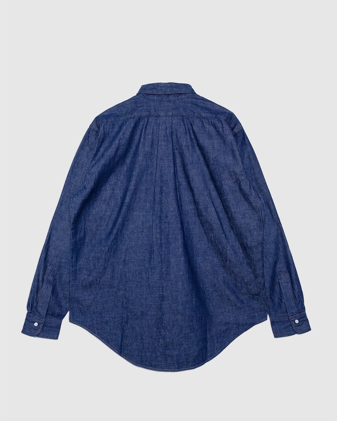 Denim Standard Button Down Shirt One Wash