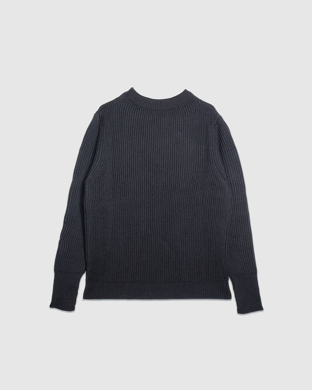 Navy Crewneck Black