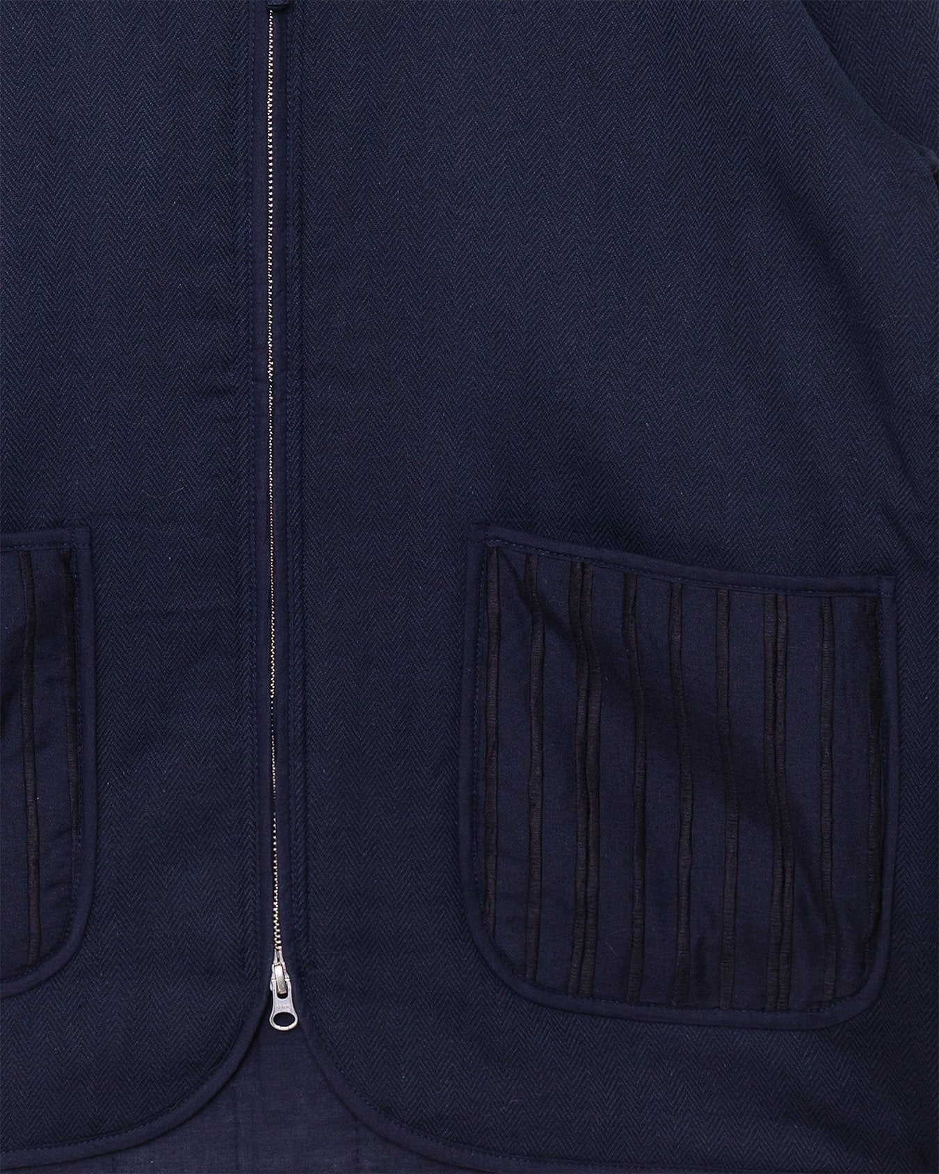 Amardeep Quilted Jacket Navy KCHEW01