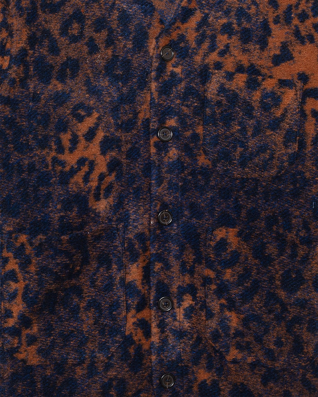 Cardigan Dark Navy/Brown Night Leopard