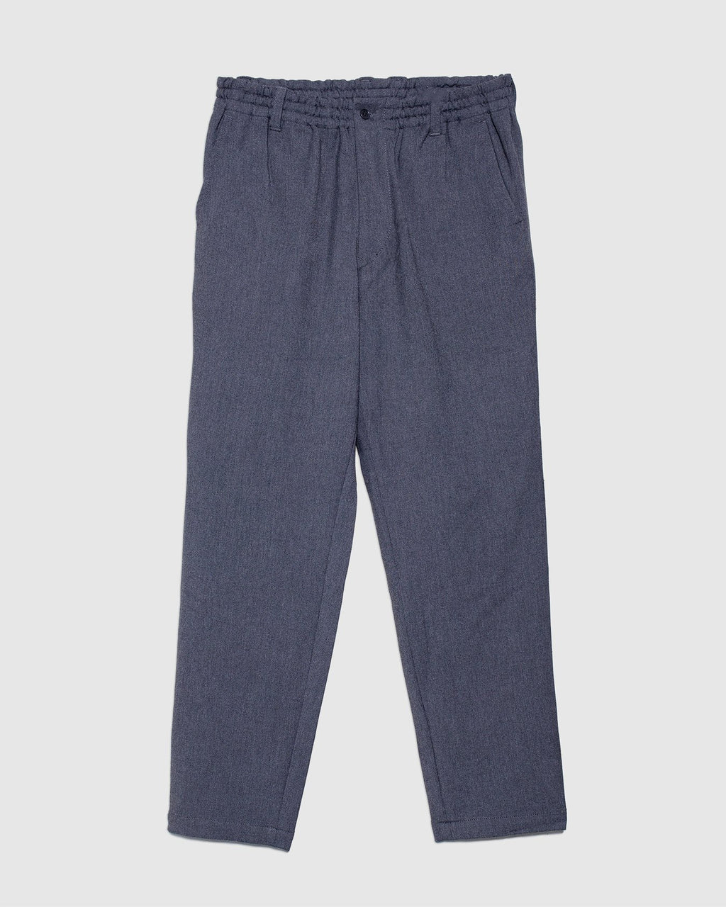 Twill Stretch Tapered Easy Pants - Charcoal