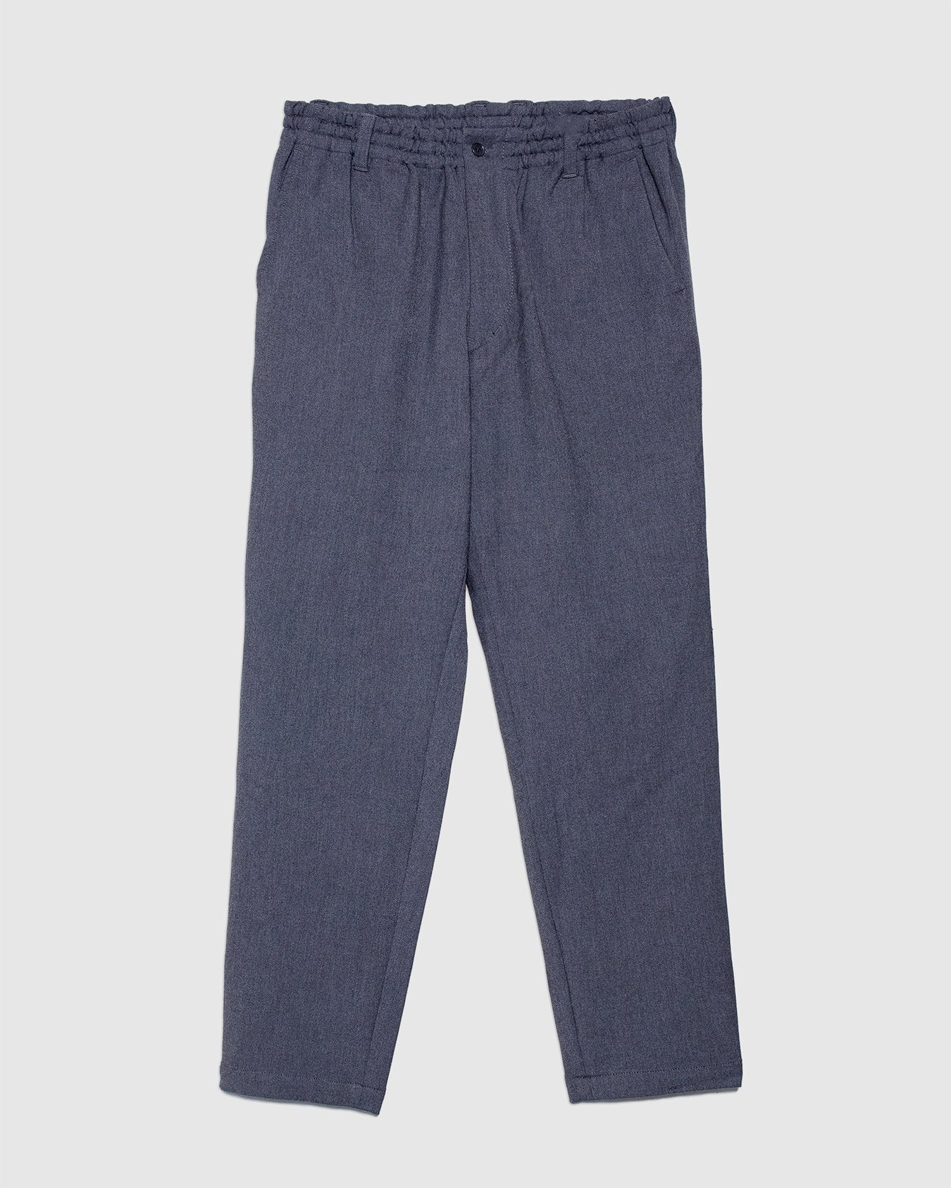 Twill Stretch Tapered Easy Pants - Charcoal