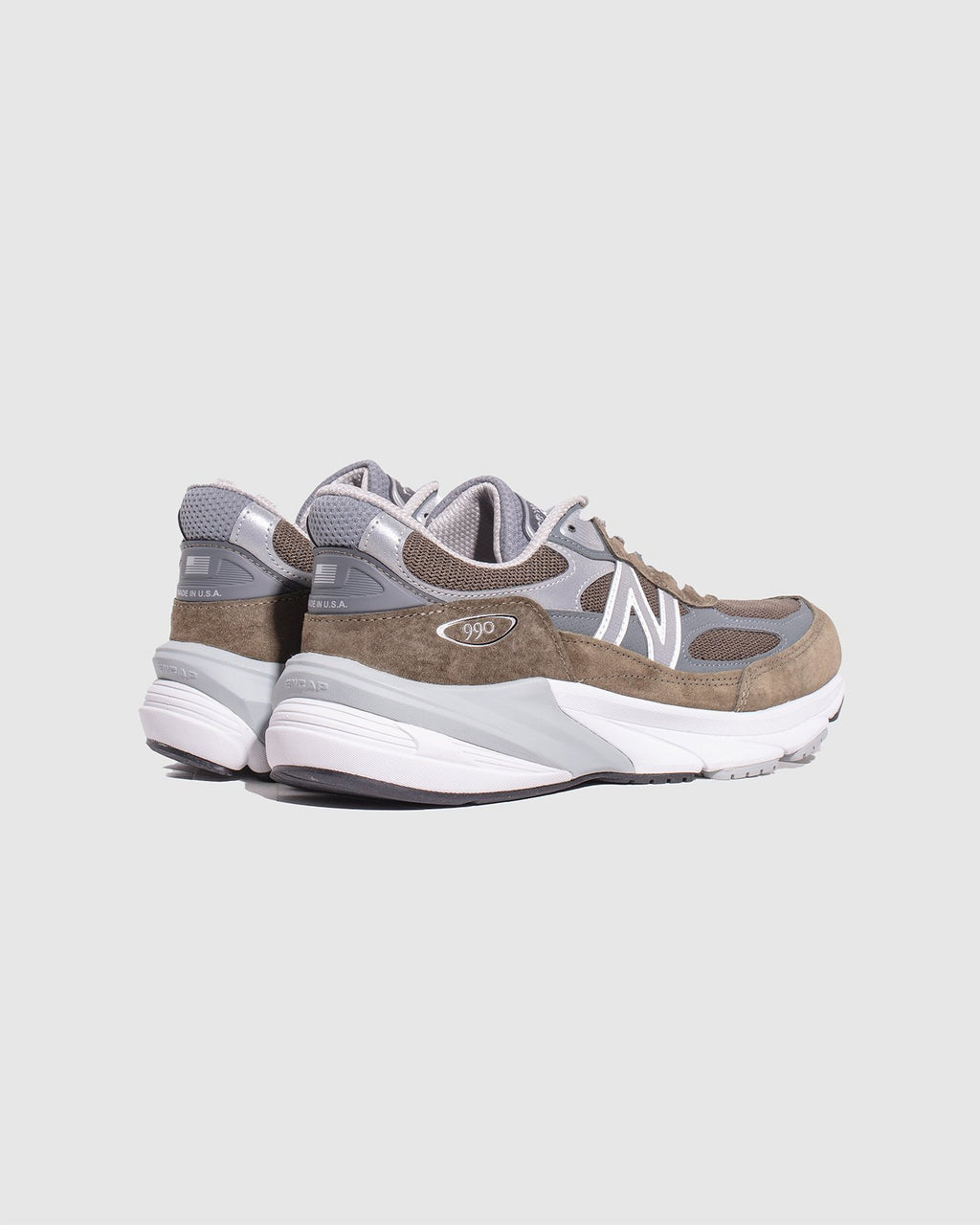 990v6 Made in USA - Olive/ Grey