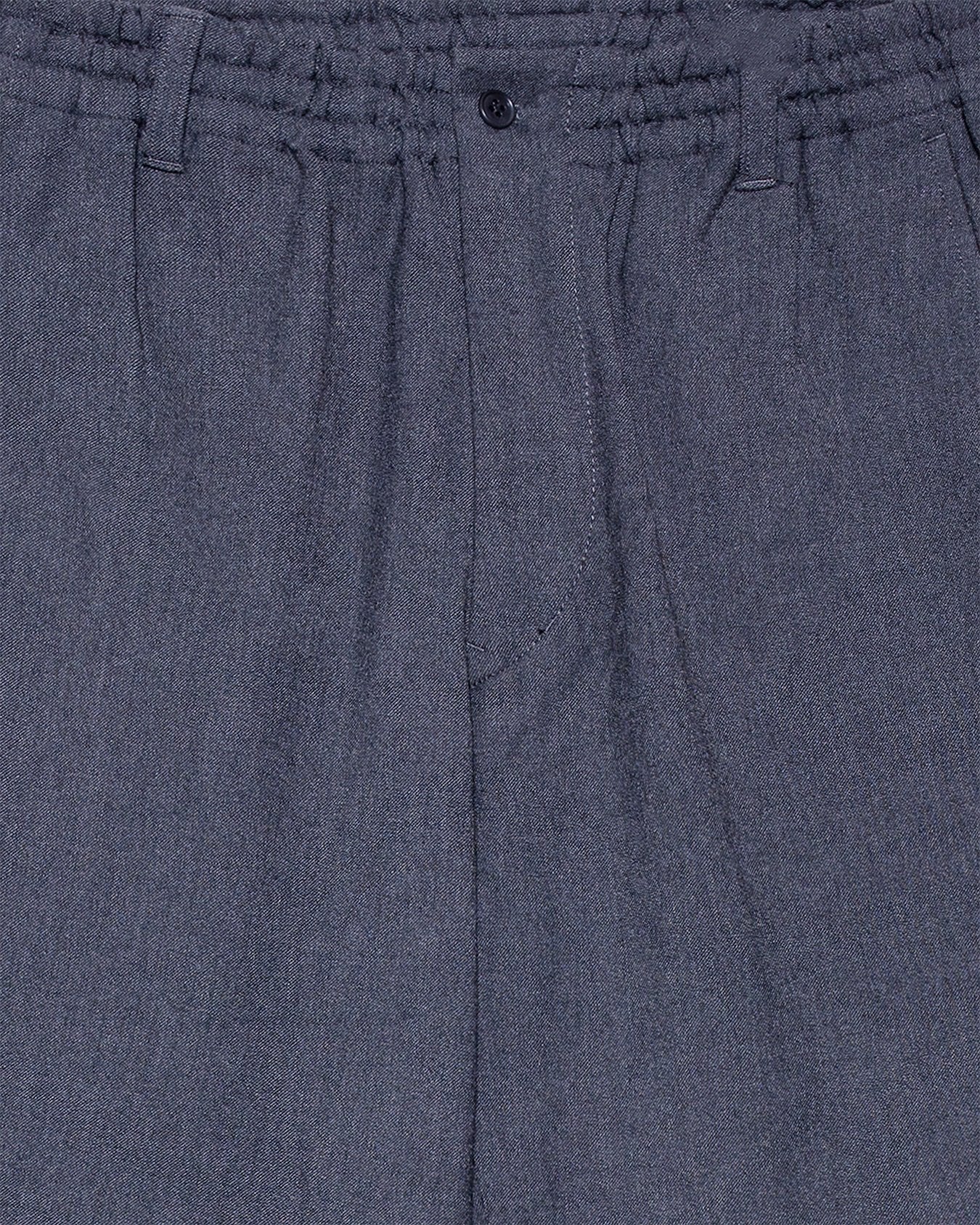 Twill Stretch Tapered Easy Pants - Charcoal