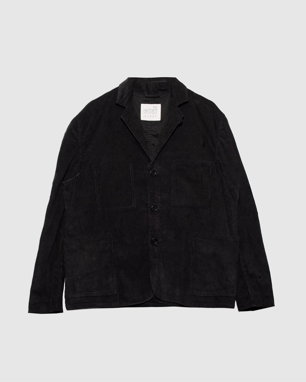 Somesh 3 Button Blazer Dark Green Corduroy CORD14