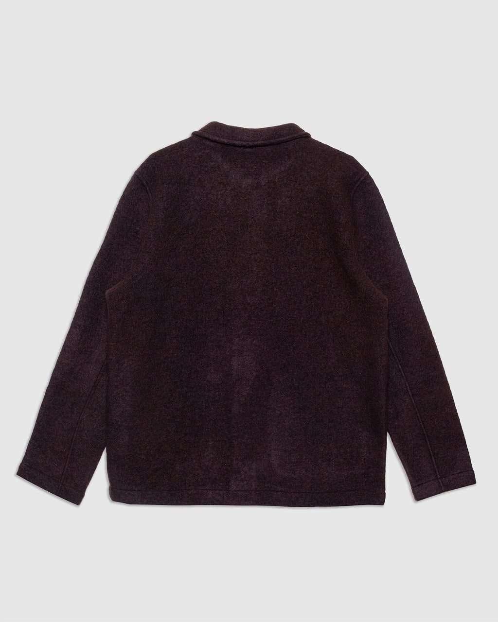 Field Jacket Brown Wool Fleece
