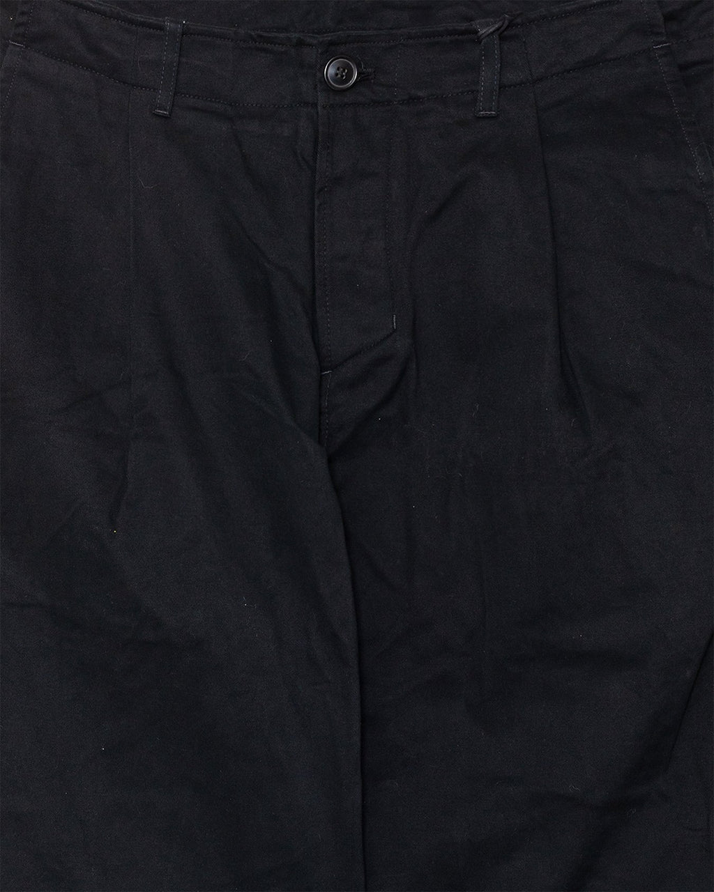 Bobby Wide Pleated Trousers Black