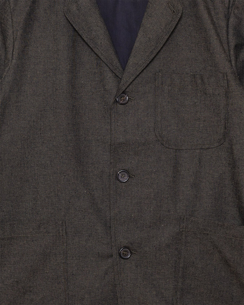 Three Button Jacket Olive Lucca Suiting