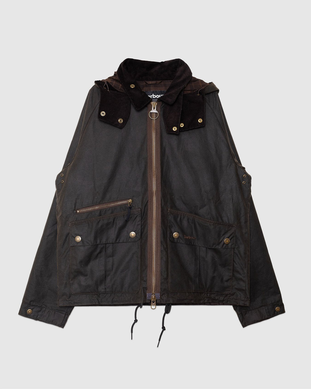 Re-Engineered Bardon Spey Wax Jacket Olive