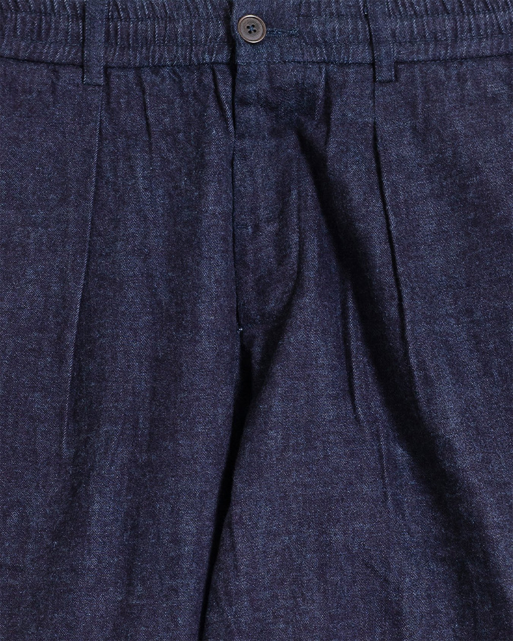 Oxford Pant Brushed Denim Indigo