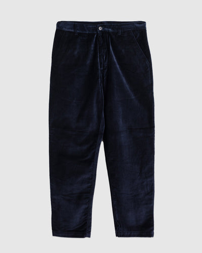 Military Chino Velveteen Navy