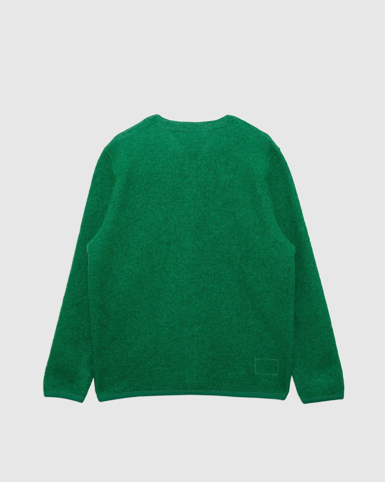 Cardigan Wool Fleece Green