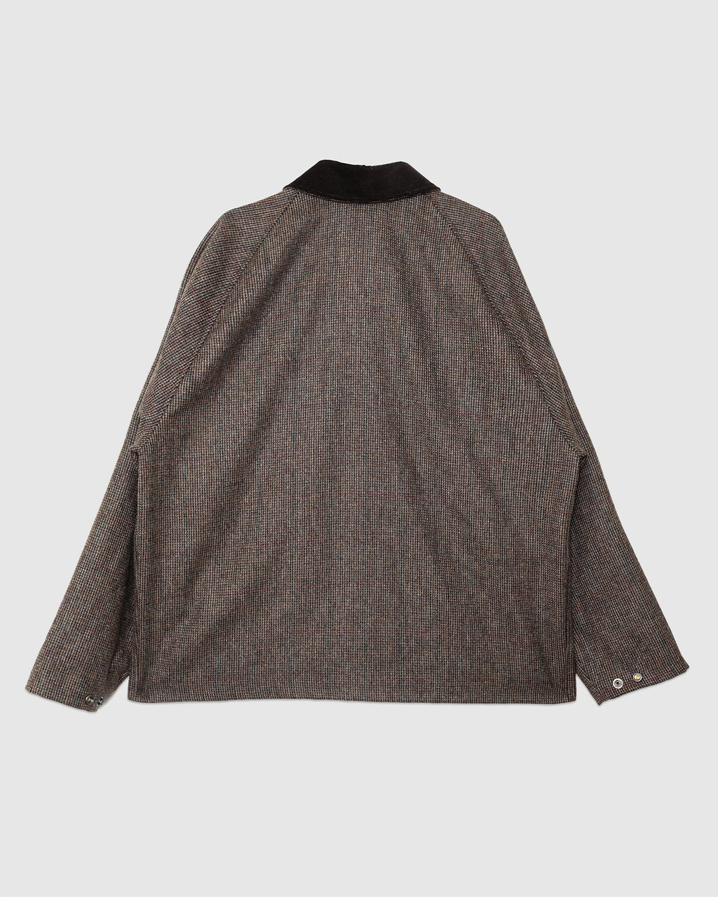 Editor Wool Jacket Olive Check