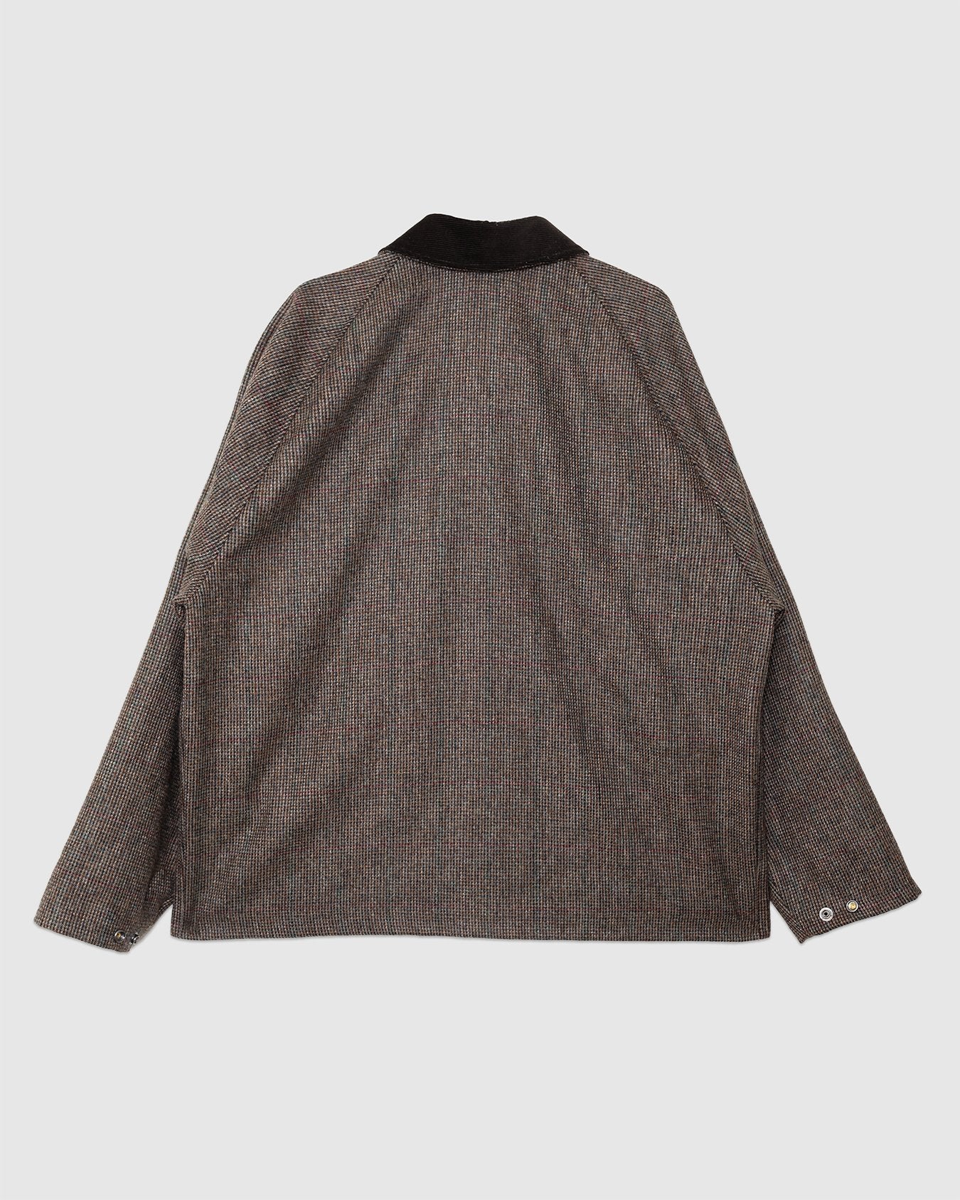 Editor Wool Jacket Olive Check