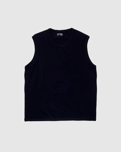 Sleeveless T-Shirt - Black