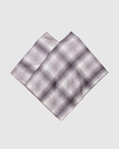 Eastwood Wool Poncho Beige Wool Check