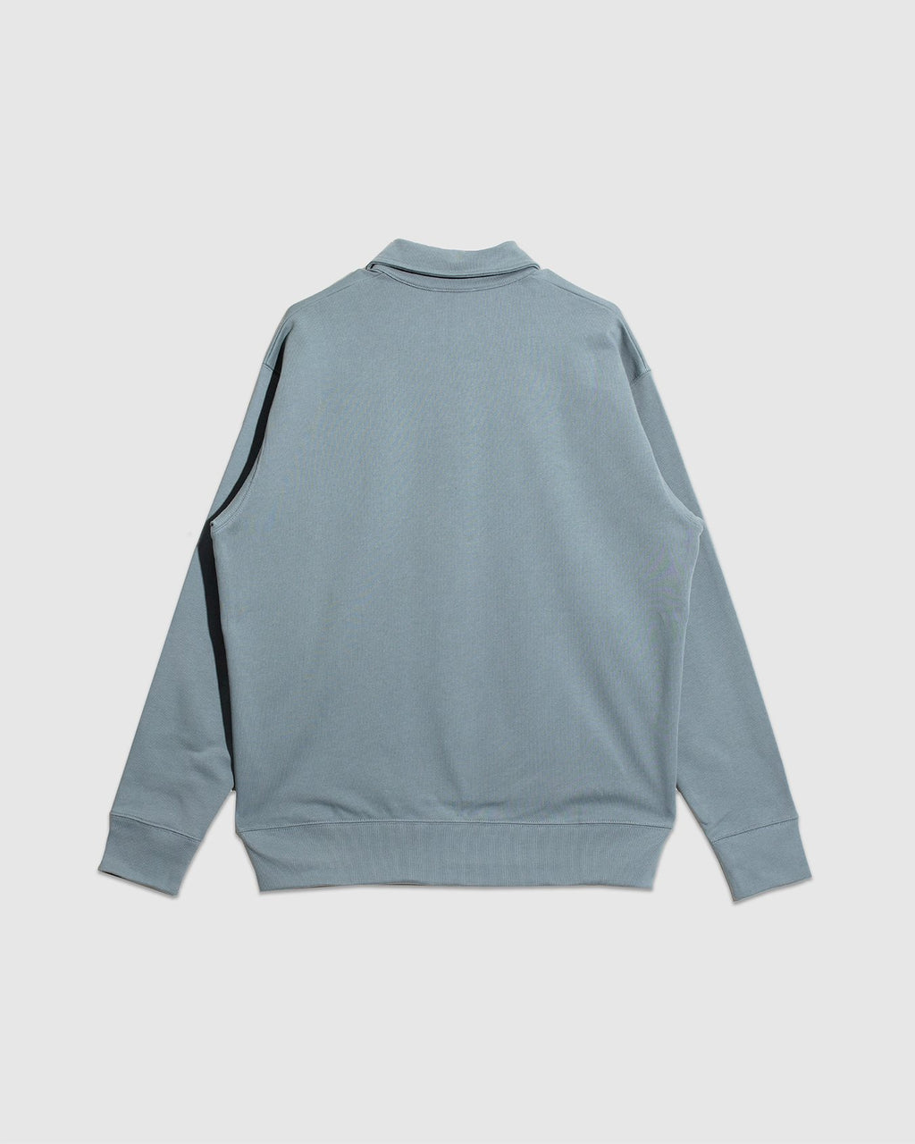 Ketel Relaxed Half Zip - Greyish Blue
