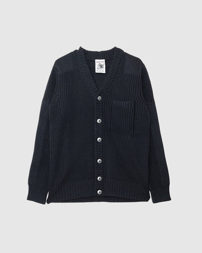 Robust Cardigan Molten Grey