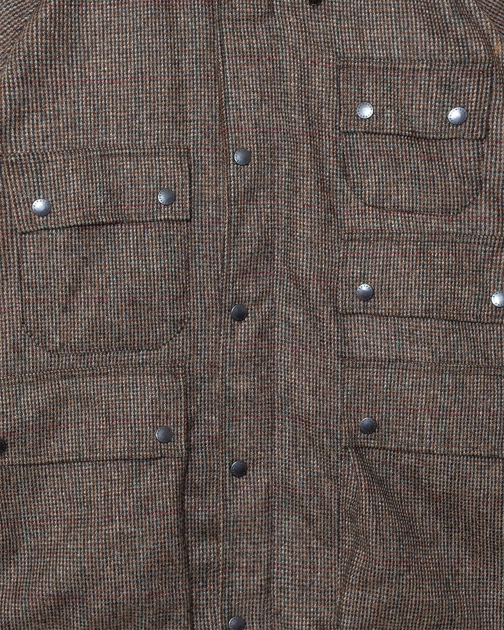 Editor Wool Jacket Olive Check