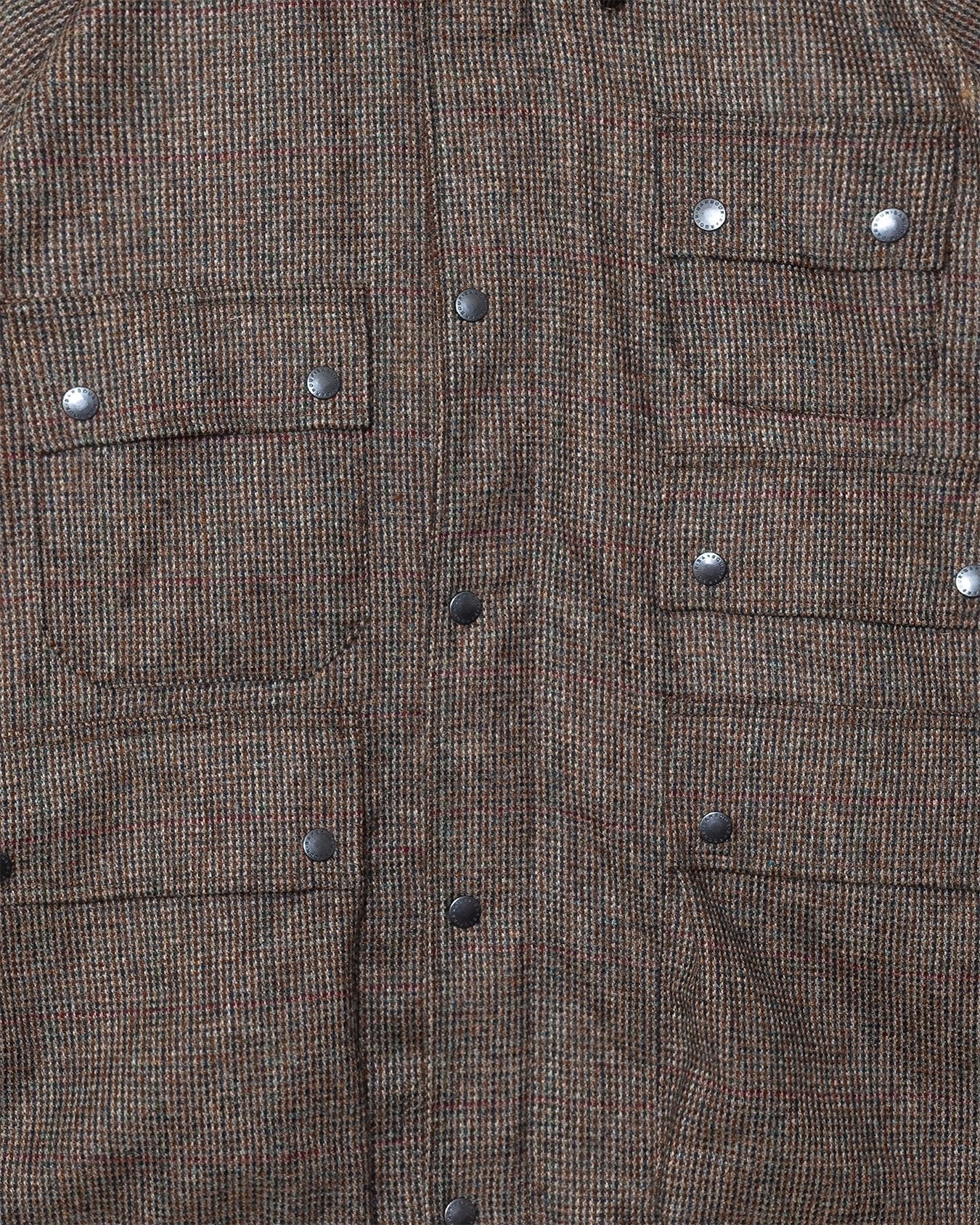 Editor Wool Jacket Olive Check
