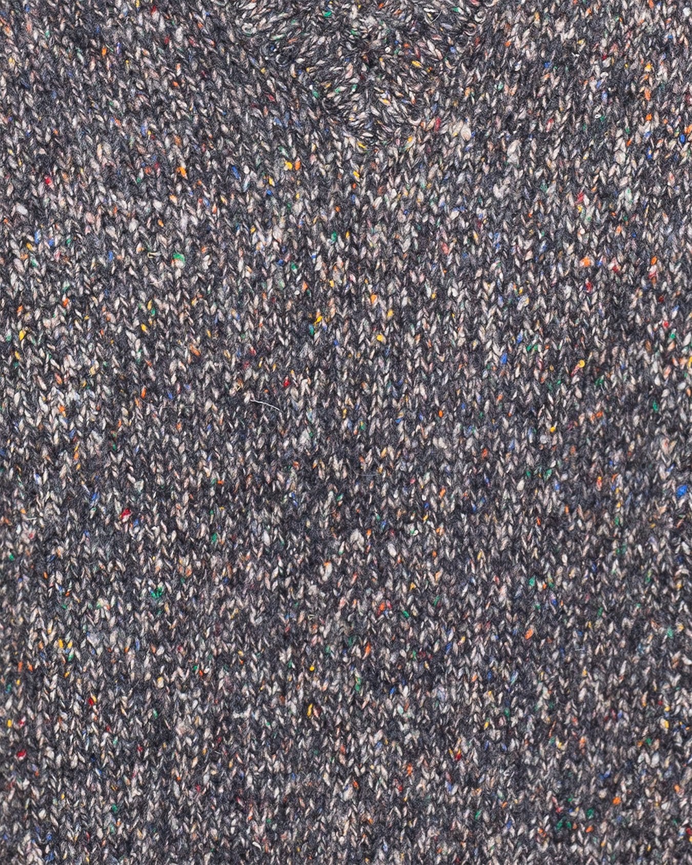 Pinto Knitted Vest Grey Multi Fleck