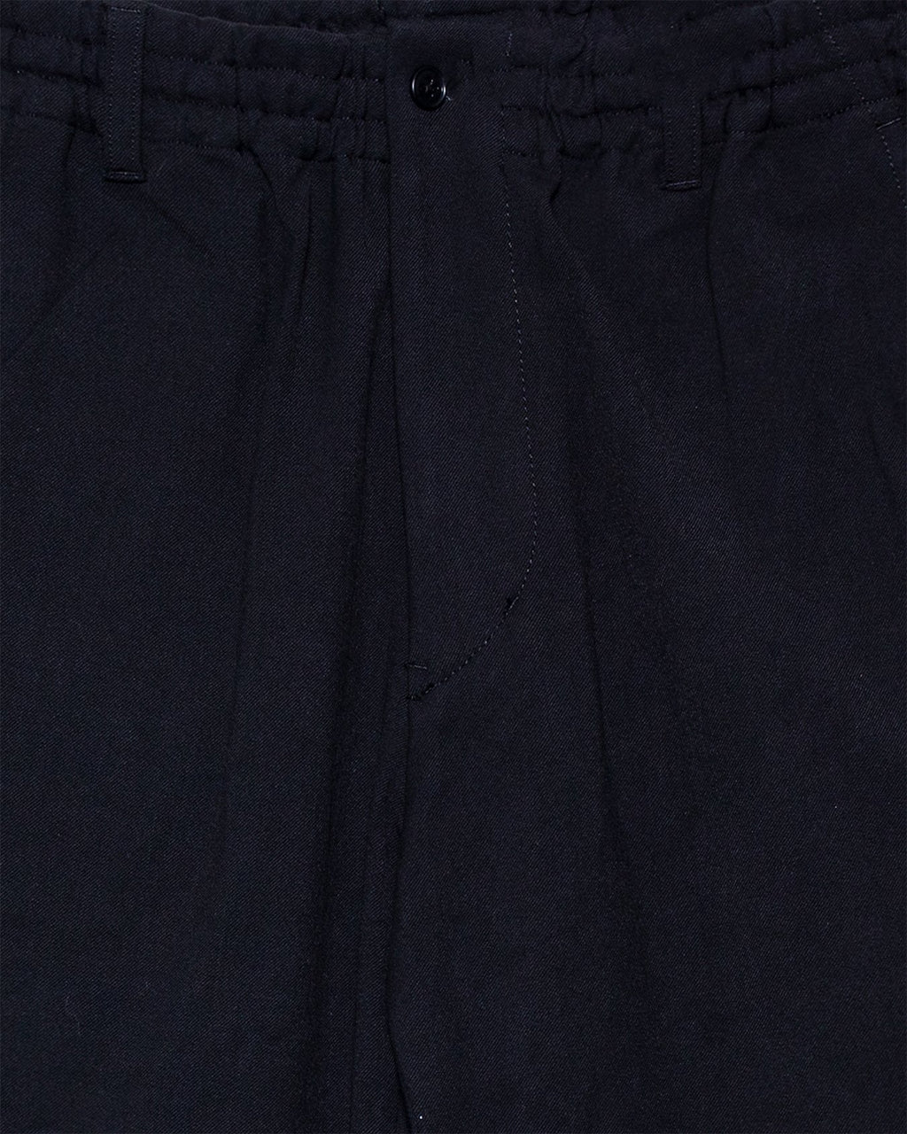 Twill Stretch Tapered Easy Pants - Black