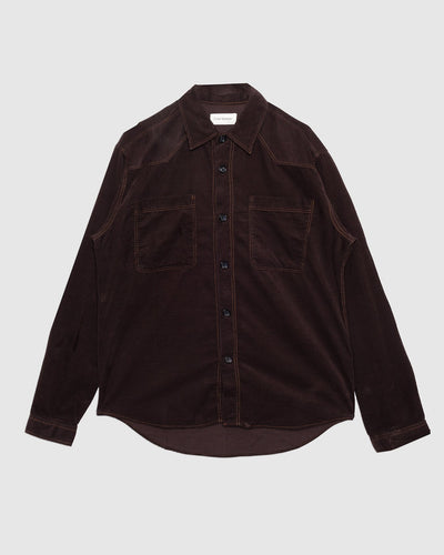 Quito Shirt Mersey Cord Brown