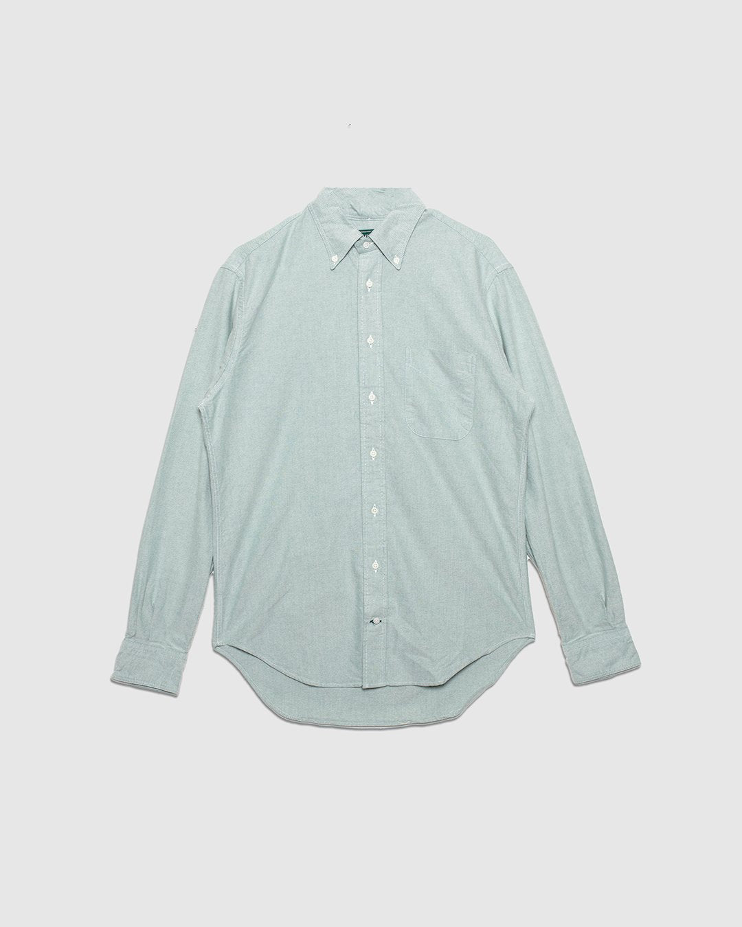 Brushed Fall Oxford - Green