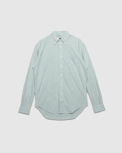 Brushed Fall Oxford - Green