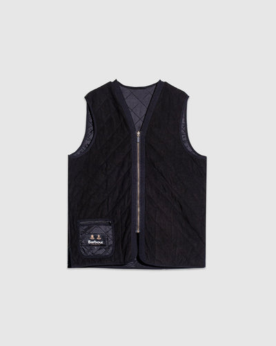 Polarquilt Waistcoat/Zip-In Liner - Black