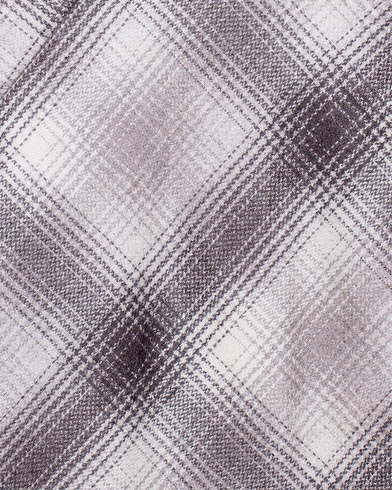 Eastwood Wool Poncho Beige Wool Check