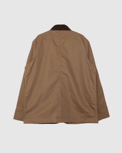 Merchant Jacket Khaki Brushed Polytech