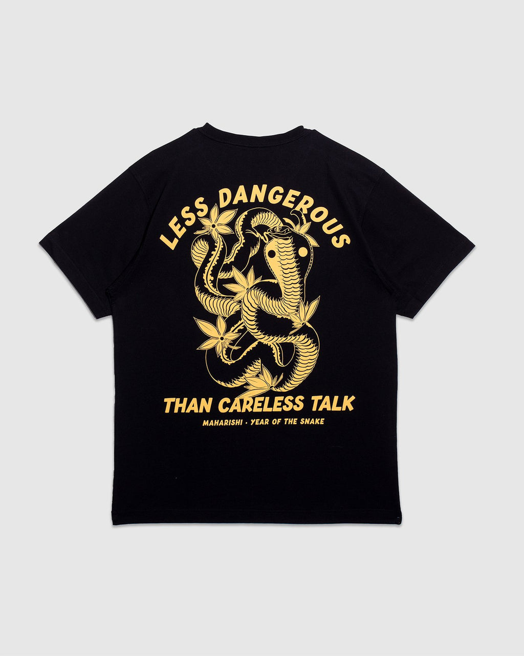 Year of the Snake Less Dangerous T-Shirt - Black