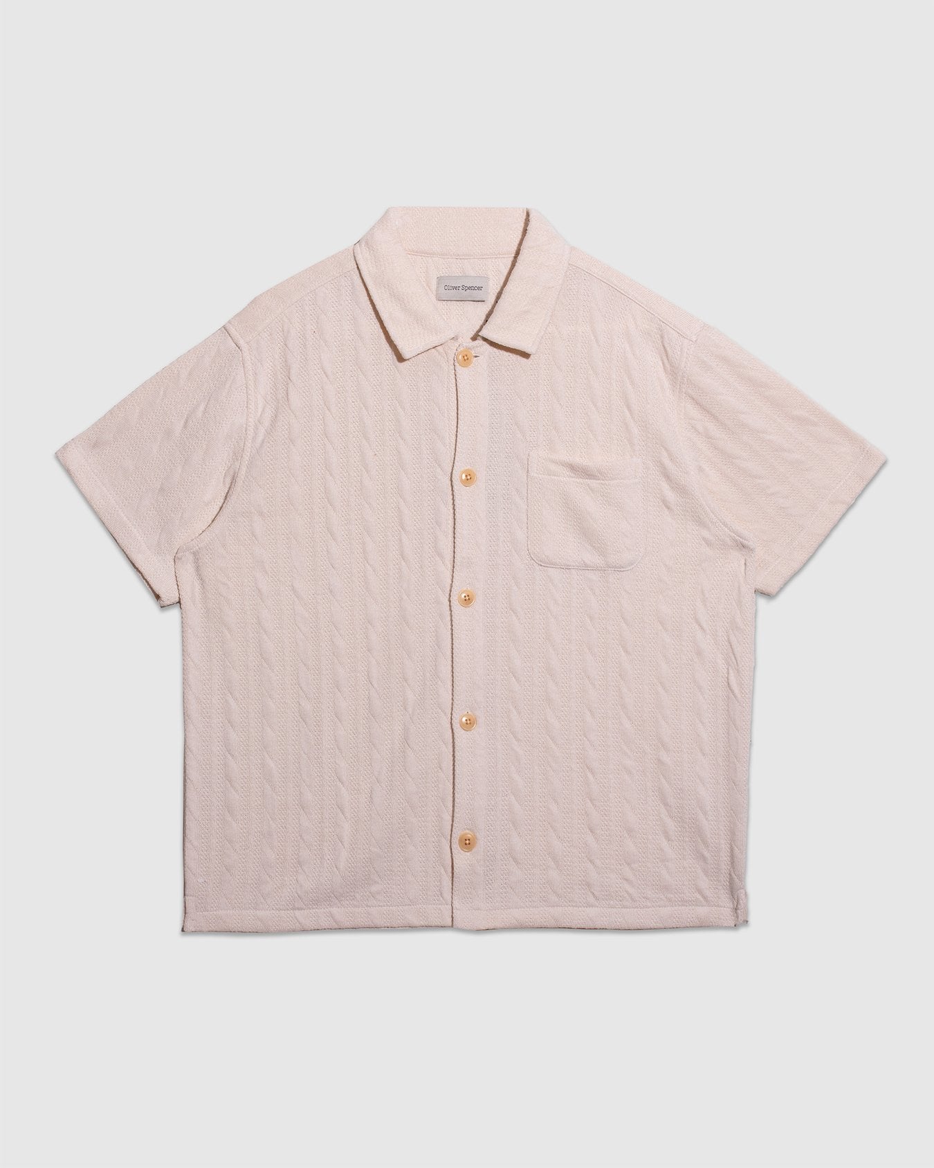Ashby Jersey Shirt Weaver Cream